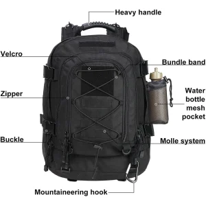 60L Military Tactical Backpack Army