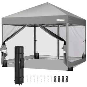 Outdoor screen tent