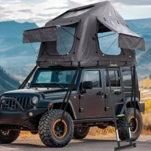 Inflatable Rooftop Tent with Air Mattress