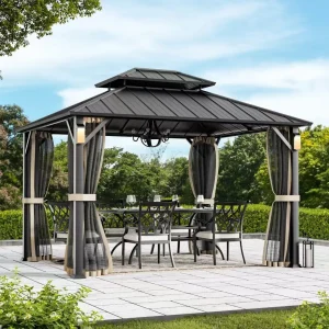 Modern Shade The Horizon Hardtop Gazebo