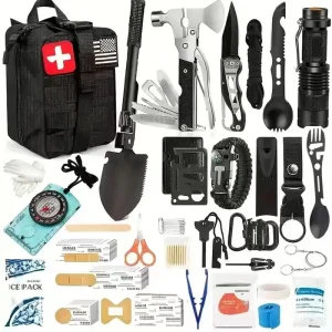 258-Piece Car Emergency Kit