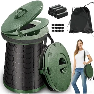 XXL Portable Toilet for Camping,880lbs