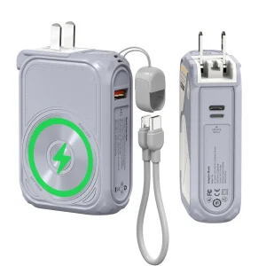 22.5W Fast Charging 10000mAh Magnetic Wireless Power Bank