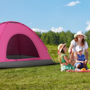 3 4 Person Camping Dome Tent