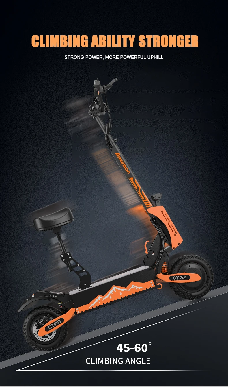 GT08 Adult Electric Scooter - Image 6