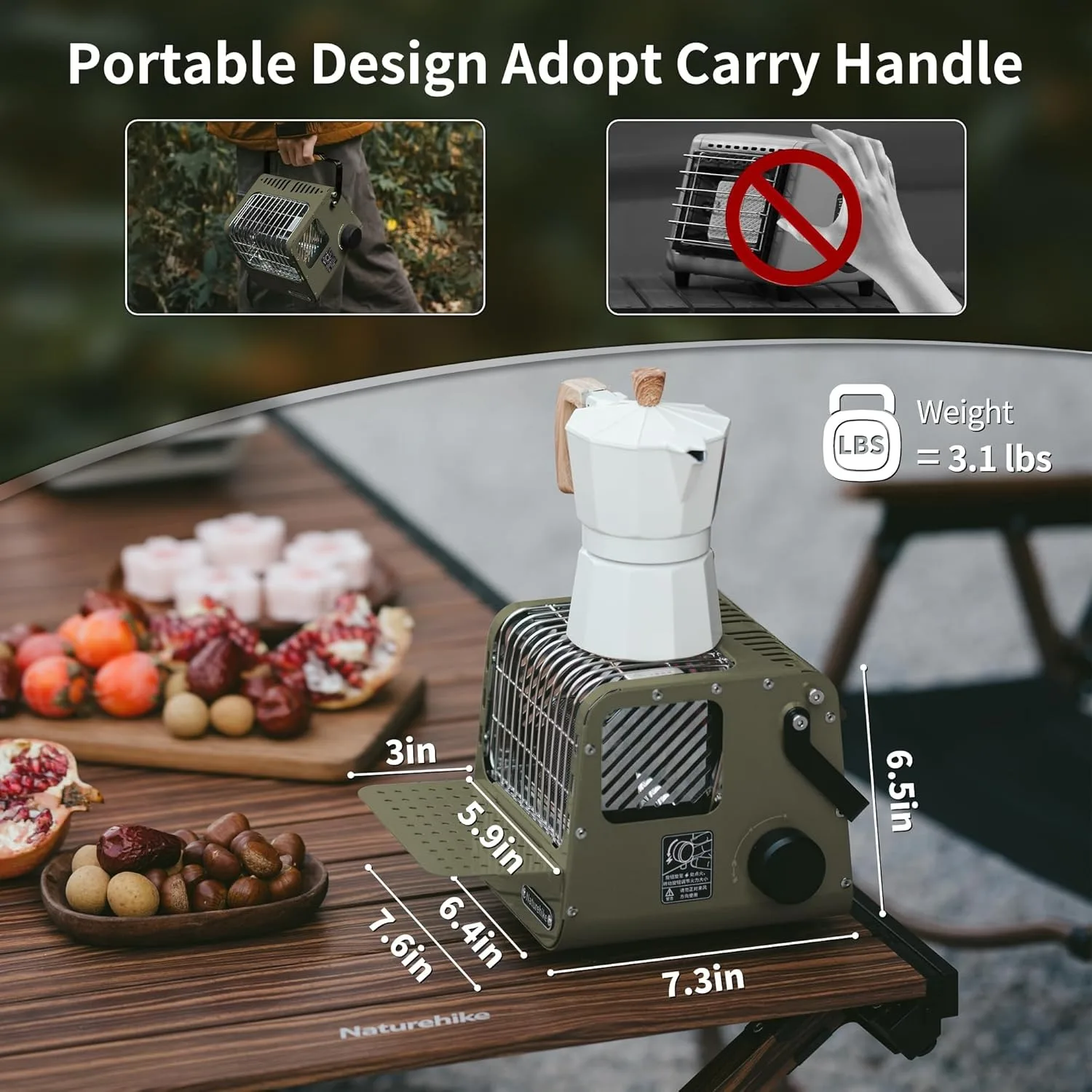 Camp Heater Portable Space Heater - Image 5