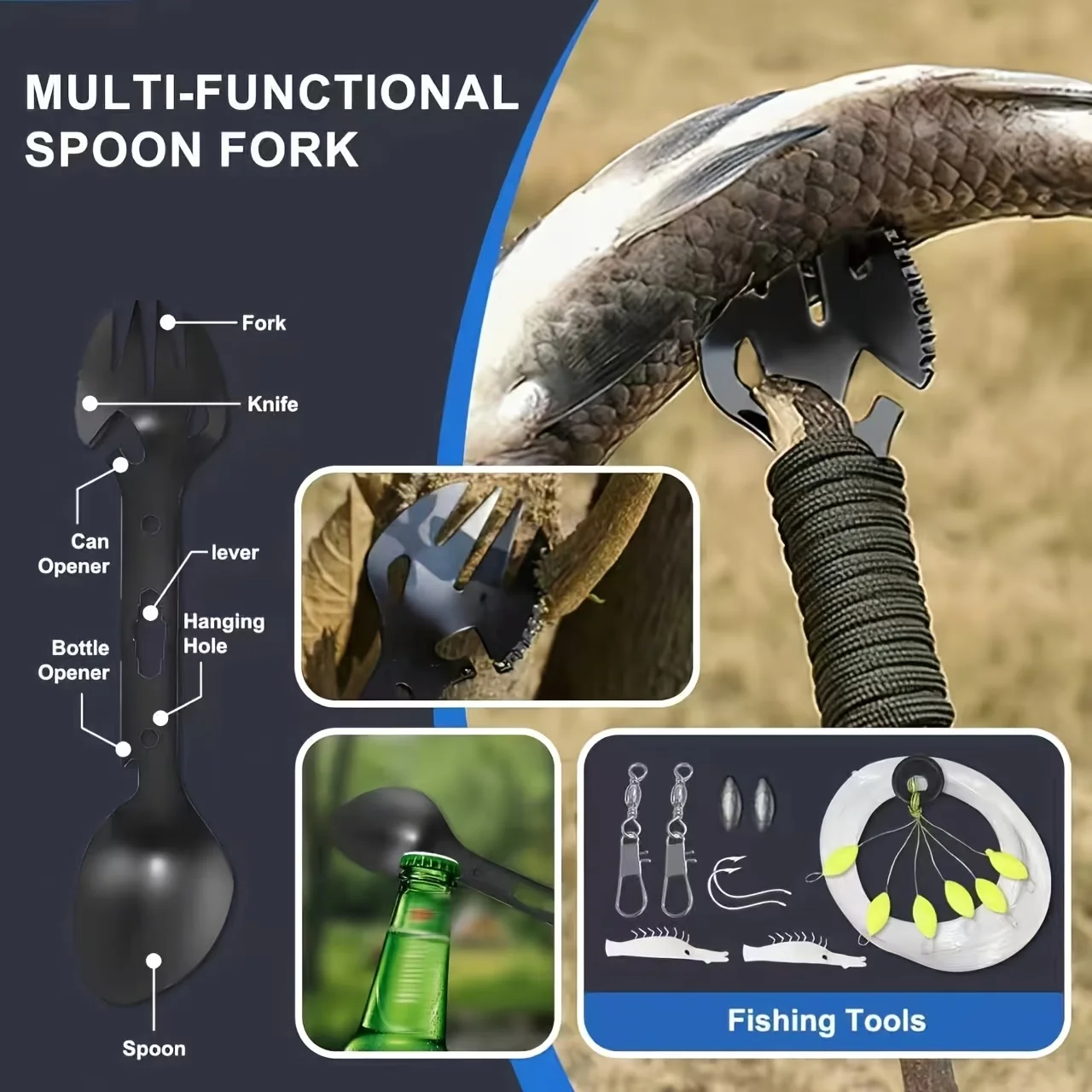 28-in-1 Survival Gear - Image 3