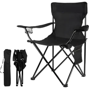 Lightweight Folding Camp Chair for Beach Lawn Patio Outdoor Sports