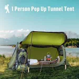 Night Cat Pop-up Camping Tent: - Thumbnail Image 4