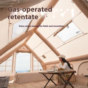 , Inflatable Tents With Stove Plug, 4/6/8 Person