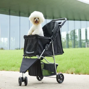 3 Wheels Foldable Pet Stroller