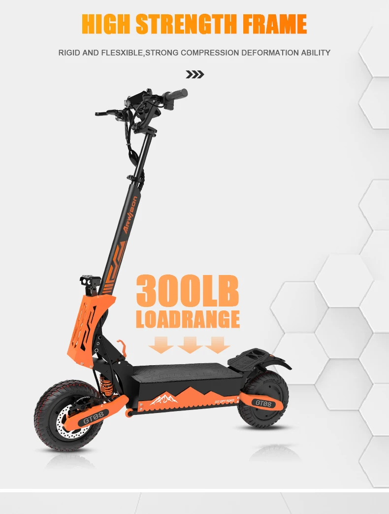 GT08 Adult Electric Scooter - Image 4