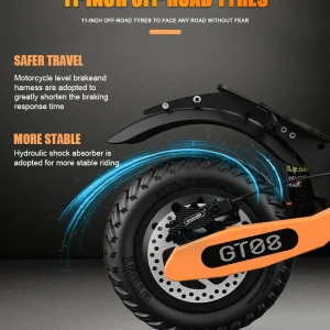 GT08 Adult Electric Scooter - Thumbnail Image 3