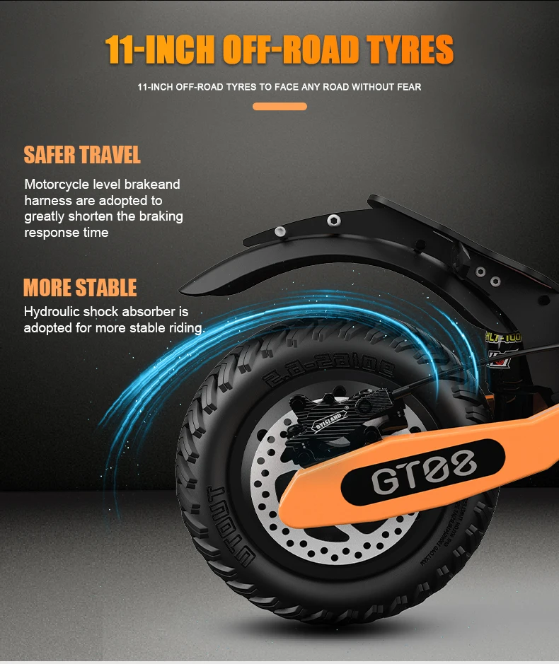 GT08 Adult Electric Scooter - Image 3