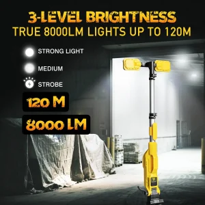 LED Work Light 80000LM