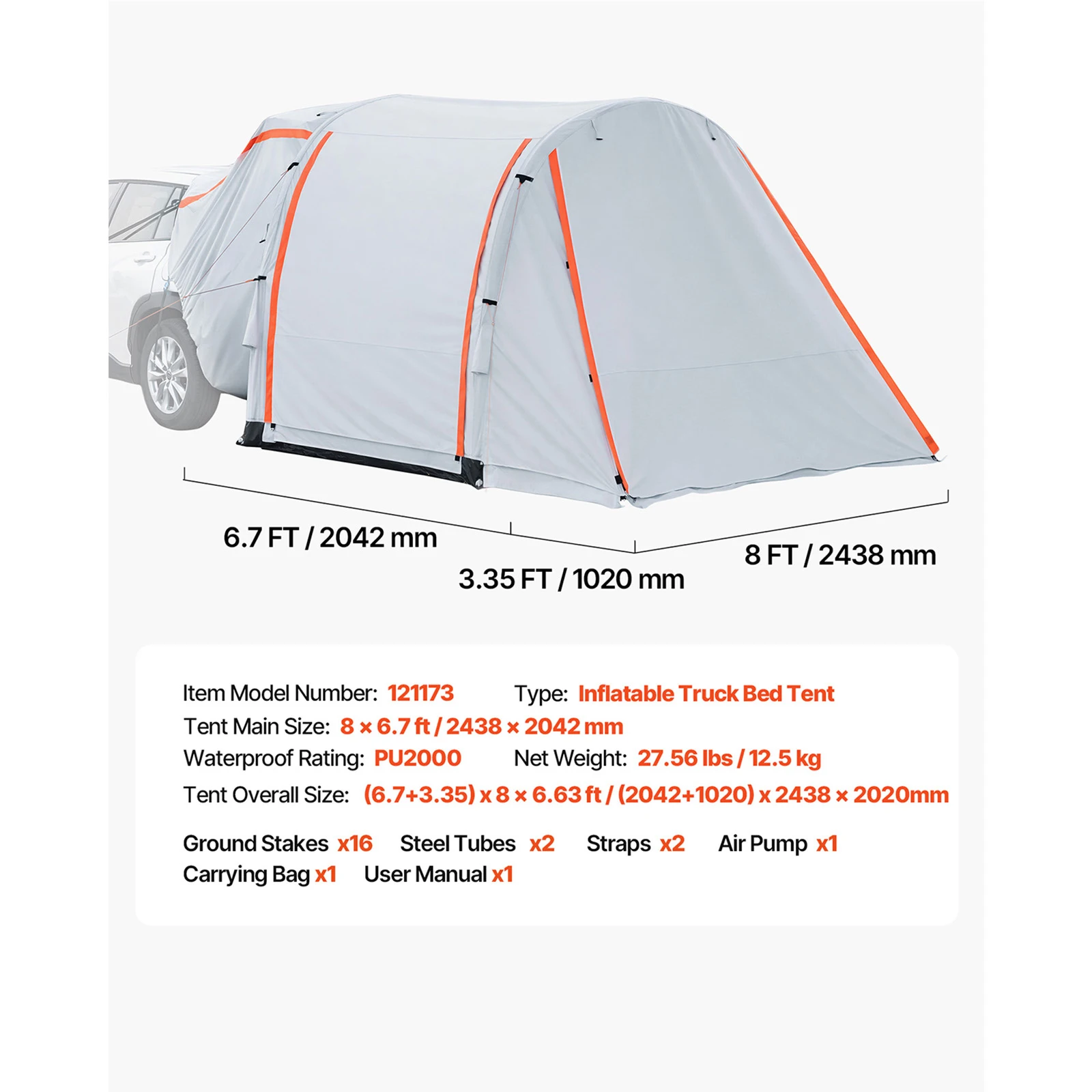 Inflatable SUV Tent - Image 5
