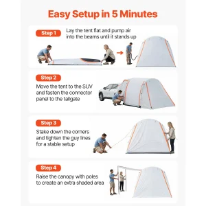Inflatable SUV Tent - Thumbnail Image 4