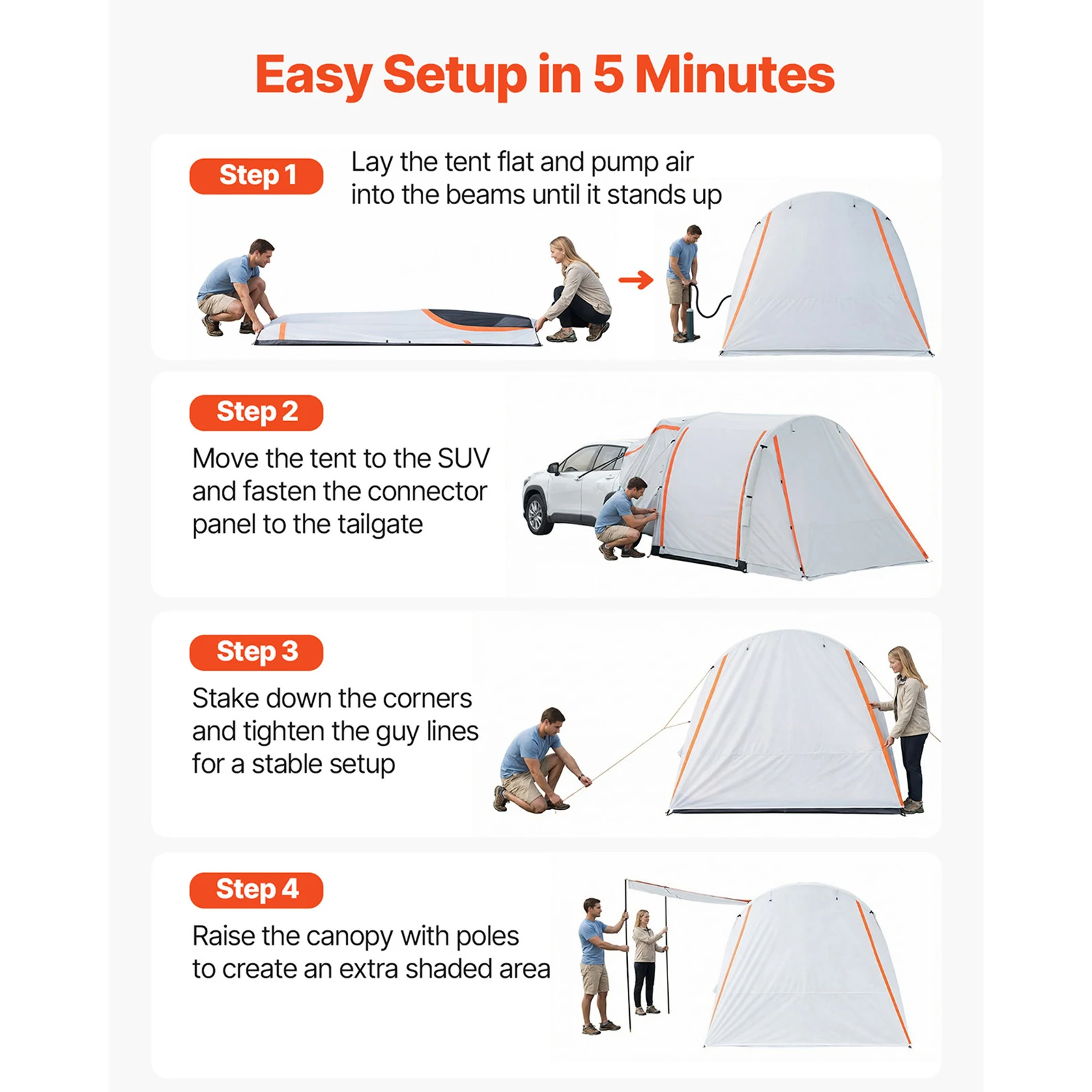 Inflatable SUV Tent - Image 4