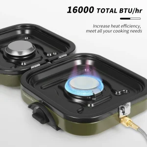 Camping Stove 2 Burner - Thumbnail Image 3